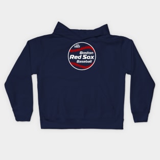 Red Sox 80s Retro Ball Kids Hoodie